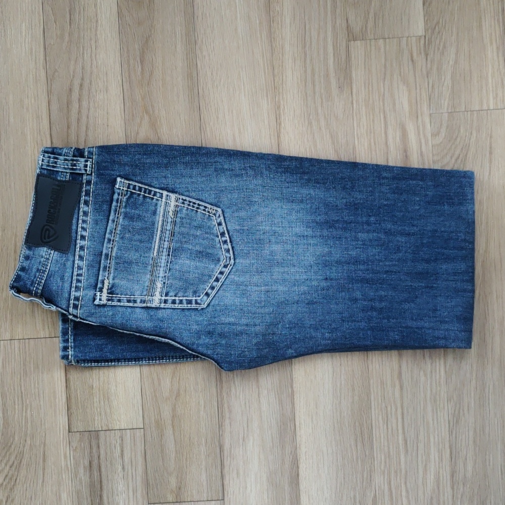 Men's Rock & Roll Pistol Straight Regular Straight Leg 30x36 Jeans